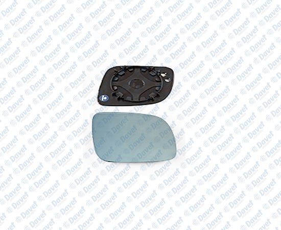 MGA-99379 Ayna Cami Isitmali Sag ( Vw  Golf Iv ) 130 Mm Blue Glass